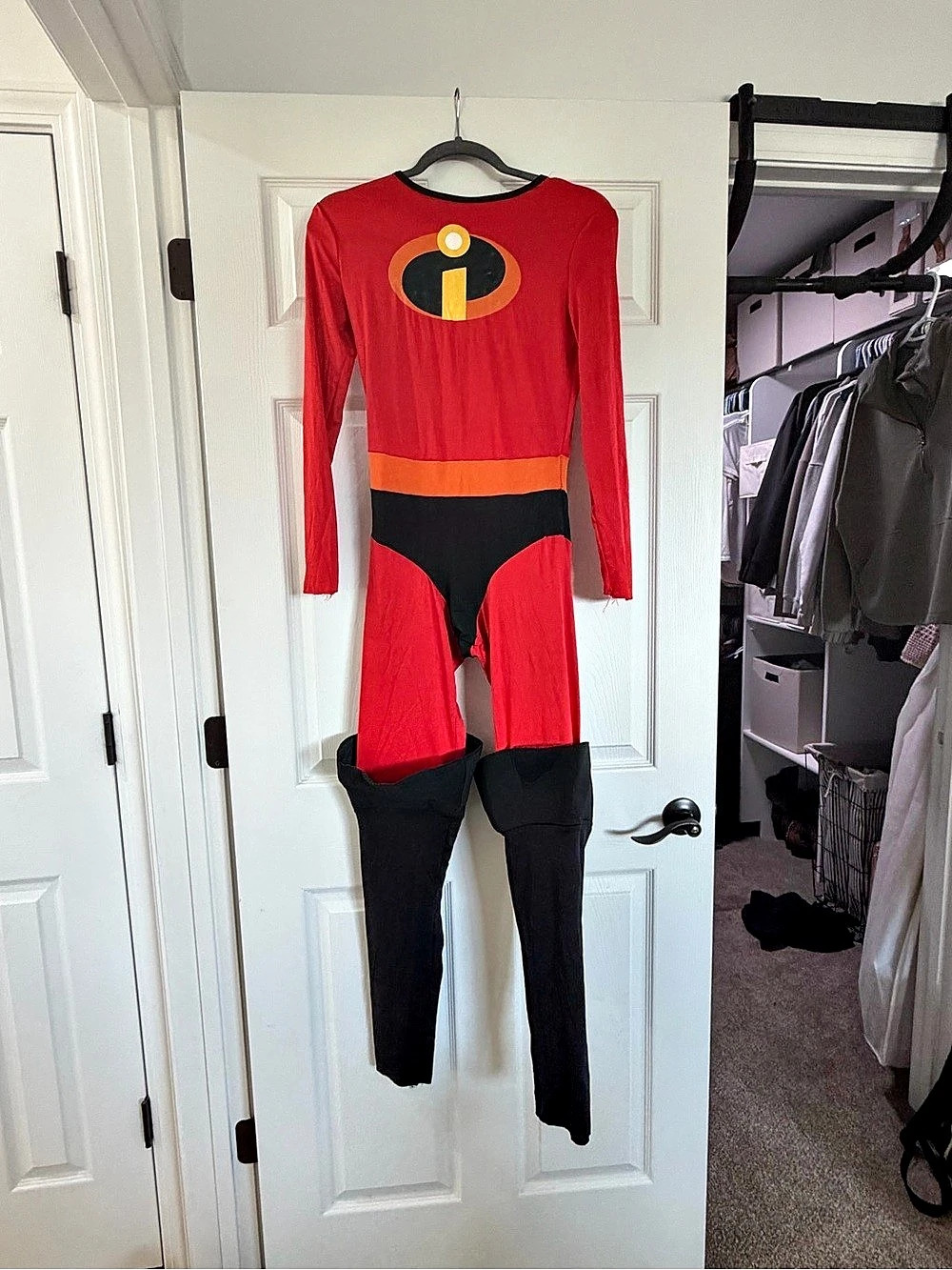 Disney The Incredibles Mrs. Incredible Costume Red & Black Small